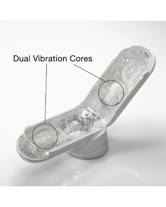 Мастурбатор Tenga Flip Zero Gravity Electronic Vibration White