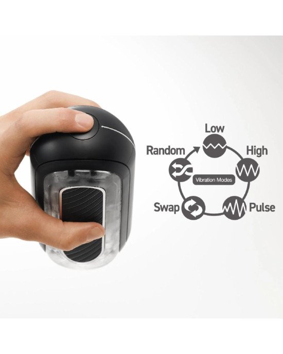 Мастурбатор Tenga Flip Zero Gravity Electronic Vibration Black Мастурбатор Tenga Flip Zero Gravity Electronic Vibration Black