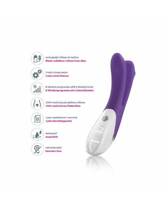 Вібратор Mystim Bon Aparte Purple