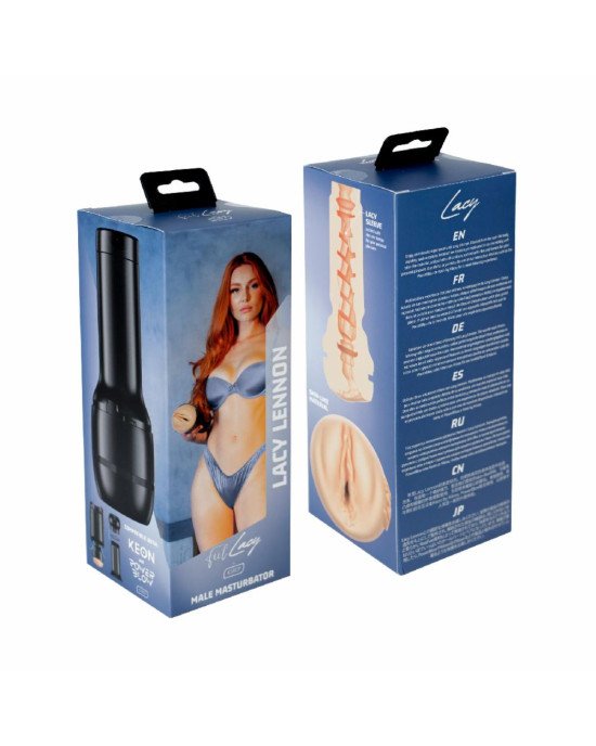 Мастурбатор Kiiroo Feel Lacy Lennon PBC, сумісний з PowerBlow и Keon Мастурбатор Kiiroo Feel Lacy Lennon PBC, сумісний з PowerBlow и Keon