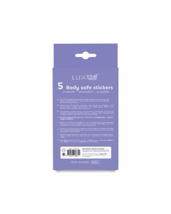 Комплект наліпок для вібратора LuxusHer Kiiroo Luxus Stickers (2 шт) Комплект наліпок для вібратора LuxusHer Kiiroo Luxus Stickers (2 шт)