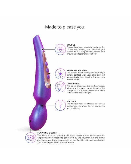 Вібромассажер Love To Love Pleaser Iridescent Night Вібромассажер Love To Love Pleaser Iridescent Night