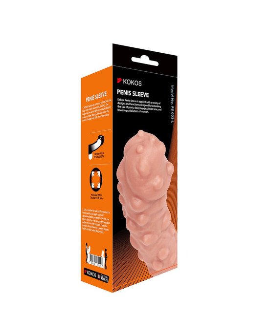 Насадка на член Kokos Penis Sleeve PS 003 L Насадка на член Kokos Penis Sleeve PS 003 L
