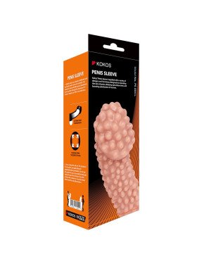 Насадка на член Kokos Penis Sleeve PS 004 L Насадка на член Kokos Penis Sleeve PS 004 L