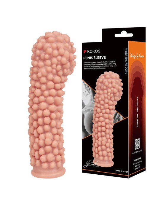 Насадка на член Kokos Penis Sleeve PS 005 L Насадка на член Kokos Penis Sleeve PS 005 L