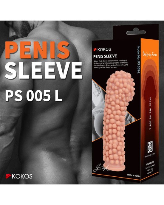 Насадка на член Kokos Penis Sleeve PS 005 L Насадка на член Kokos Penis Sleeve PS 005 L