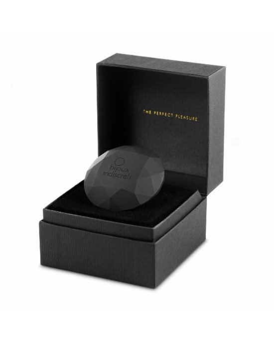 Вібромасажер діамант Bijoux Indiscrets - Twenty One Black, стильний аксесуар для дамської сумочки
