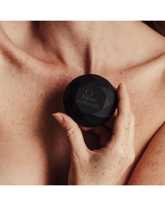 Вібромасажер діамант Bijoux Indiscrets - Twenty One Black, стильний аксесуар для дамської сумочки