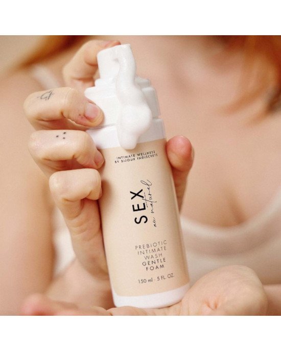 Піна для інтимної гігієни Bijoux Indiscrets Sex Au Naturel Prebiotic Intimate Wash Gentle Foam 150мл