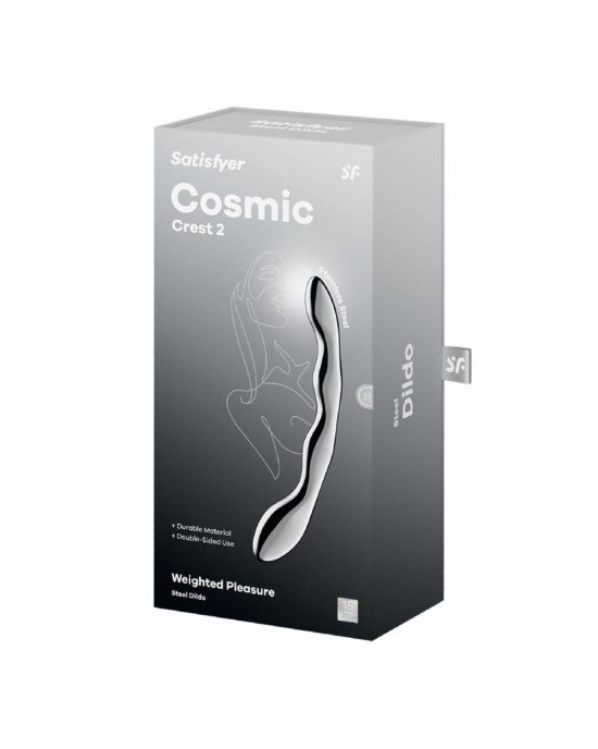 Металевий дилдо Satisfyer Cosmic Crest 2