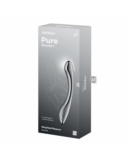 Металевий дилдо Satisfyer Pure Gravity 1 Металевий дилдо Satisfyer Pure Gravity 1