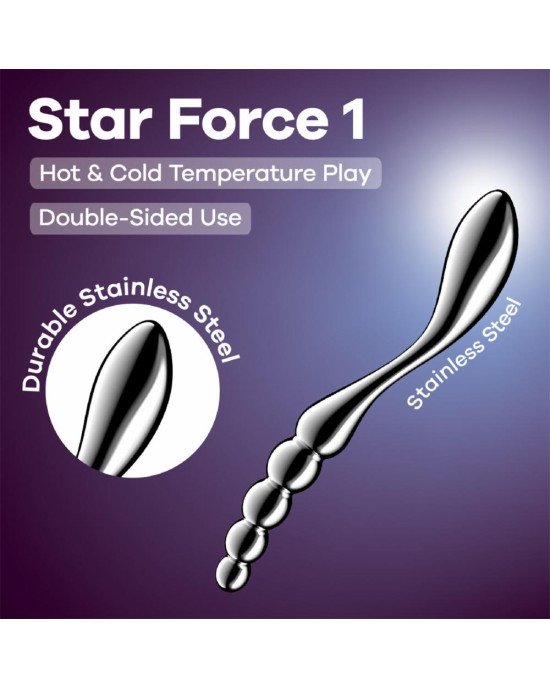 Металевий дилдо Satisfyer Star Force 1