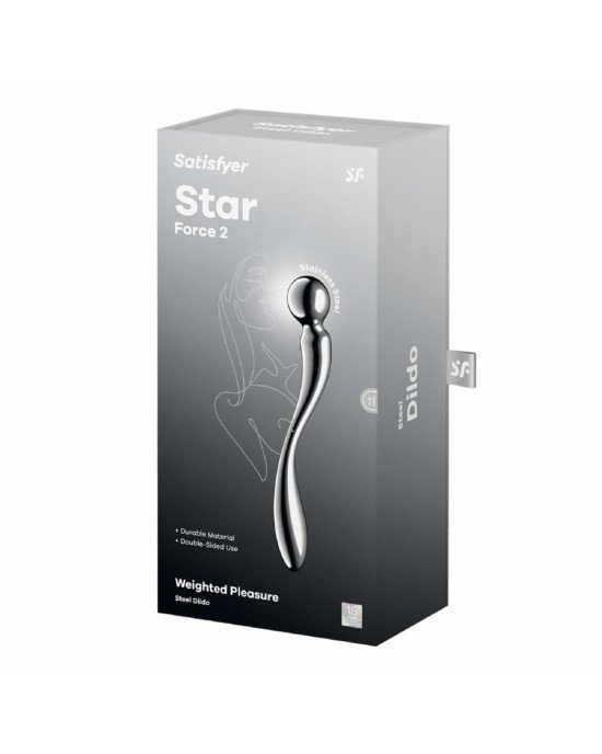 Металевий дилдо Satisfyer Star Force 2 Металевий дилдо Satisfyer Star Force 2