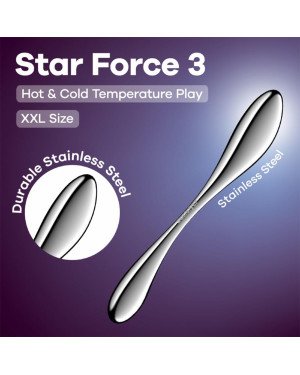 Металевий дилдо Satisfyer Star Force 3