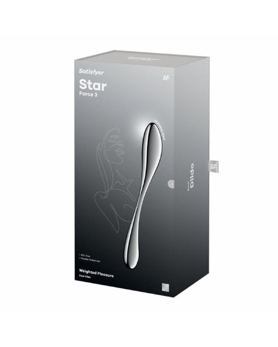 Металевий дилдо Satisfyer Star Force 3 Металевий дилдо Satisfyer Star Force 3