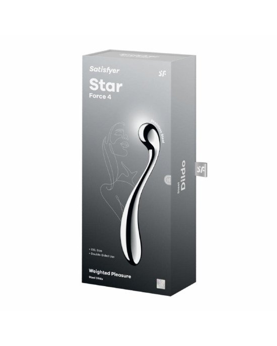 Металевий дилдо Satisfyer Star Force 4 Металевий дилдо Satisfyer Star Force 4
