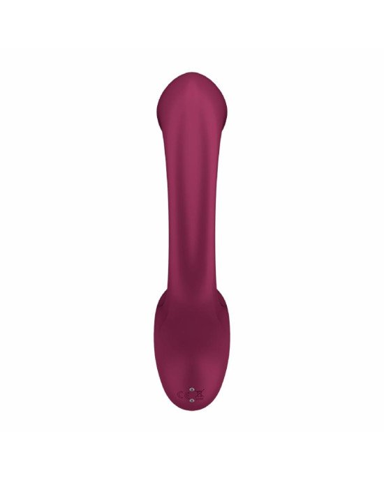 Вагінально-кліторальний вібратор Satisfyer G for Goddess 2 Wine Red, 2 мотори