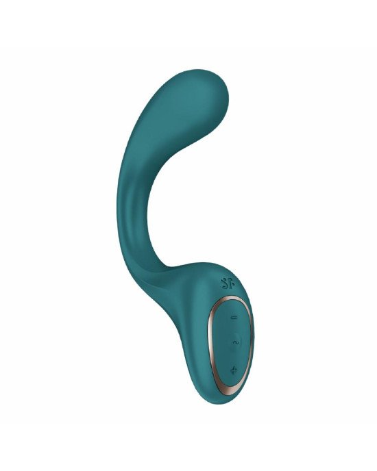 Вагінально-кліторальний вібратор Satisfyer G for Goddess 2 Bottle Green, 2 мотори Вагінально-кліторальний вібратор Satisfyer G for Goddess 2 Bottle Green, 2 мотори