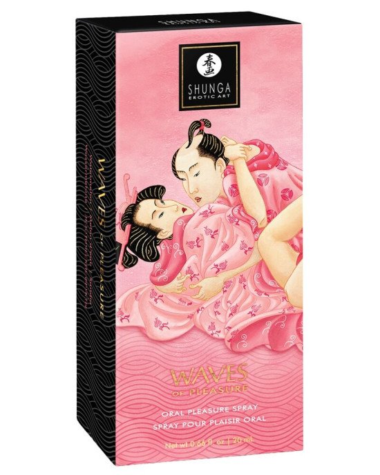 Спрей для посилення слиновиділення Shunga Waves of Pleasure Watermelon Спрей для посилення слиновиділення Shunga Waves of Pleasure Watermelon