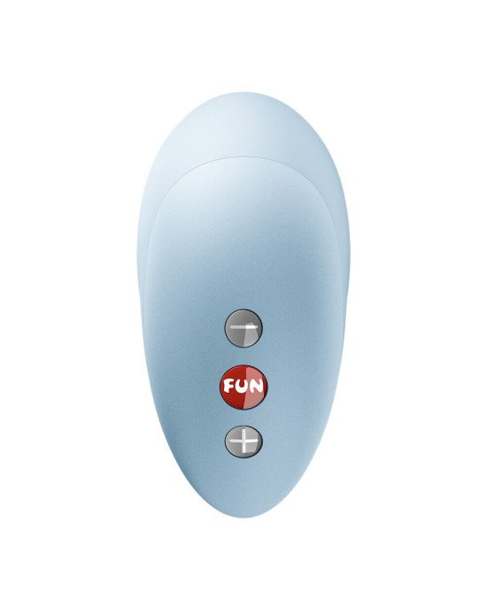 Вакуумний стимулятор Fun Factory Intense Sky Blue, 11 рівнів вакууму, перезаряджуваний