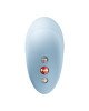 Вакуумний стимулятор Fun Factory Intense Sky Blue, 11 рівнів вакууму, перезаряджуваний
