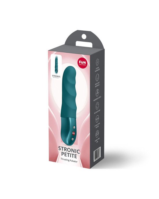 Мініпульсатор Fun Factory STRONIC PETITE Bottle Green, 8 режимів, підходить для початківців