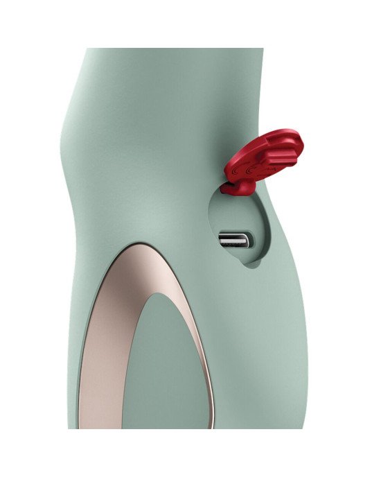 Пульсатор Fun Factory Stronic Dive Light Green, 8 режимів роботи, перезаряджуваний Пульсатор Fun Factory Stronic Dive Light Green, 8 режимів роботи, перезаряджуваний