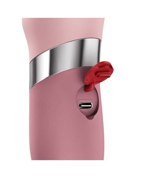 Пульсатор Fun Factory Stronic Oceania Soft Pink, 8 режимів роботи, перезаряджуваний Пульсатор Fun Factory Stronic Oceania Soft Pink, 8 режимів роботи, перезаряджуваний