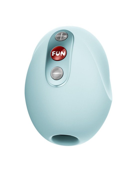 Вакуумний стимулятор Fun Factory Seduction Ice Blue, 11 режимів роботи, перезаряджуваний