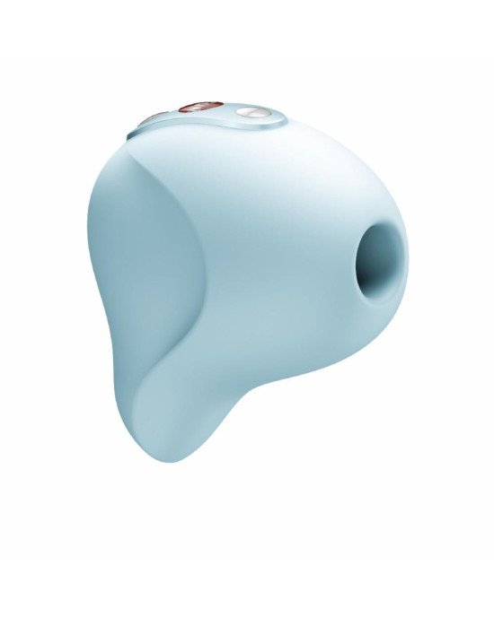 Вакуумний стимулятор Fun Factory Seduction Ice Blue, 11 режимів роботи, перезаряджуваний Вакуумний стимулятор Fun Factory Seduction Ice Blue, 11 режимів роботи, перезаряджуваний