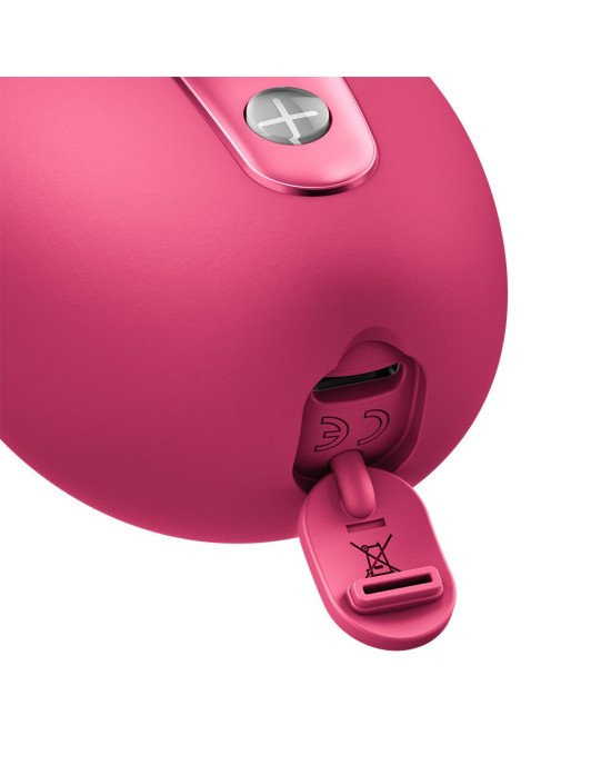 Вакуумний стимулятор Fun Factory Belle Raspberry, 11 режимів роботи, перезаряджуваний