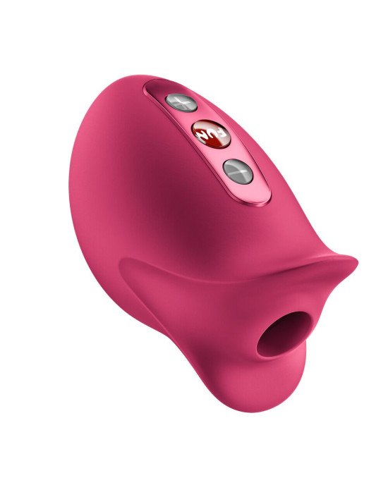 Вакуумний стимулятор Fun Factory Belle Raspberry, 11 режимів роботи, перезаряджуваний