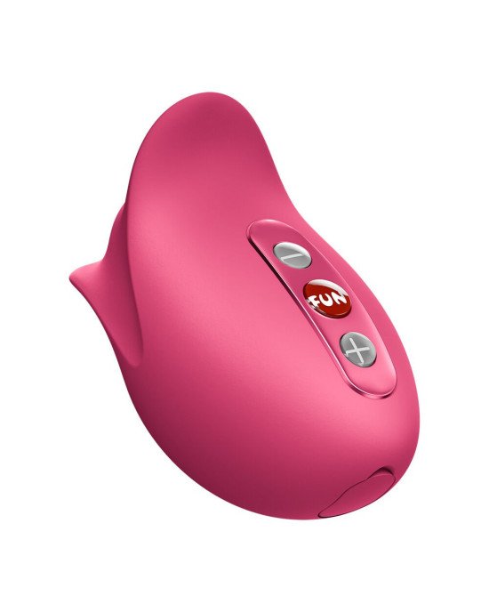 Вакуумний стимулятор Fun Factory Belle Raspberry, 11 режимів роботи, перезаряджуваний