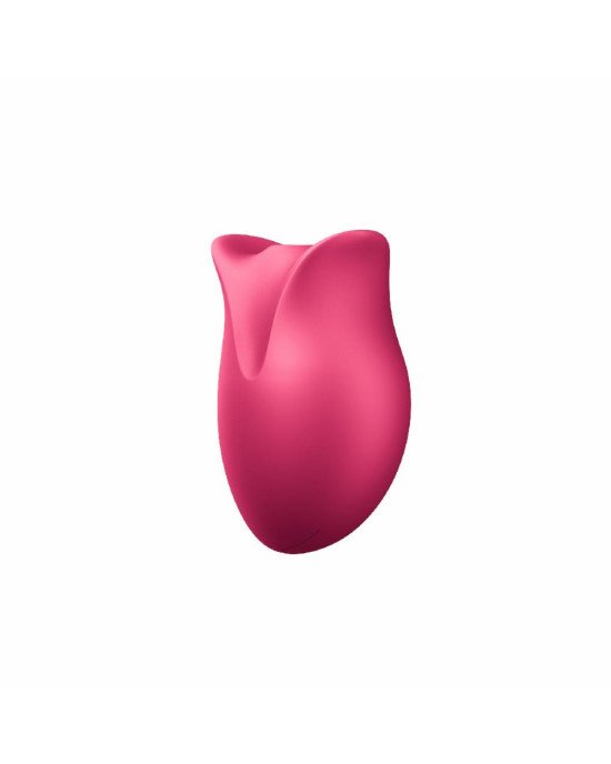 Вакуумний стимулятор Fun Factory Belle Raspberry, 11 режимів роботи, перезаряджуваний