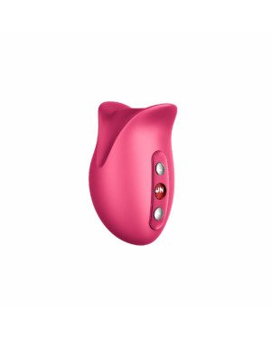 Вакуумний стимулятор Fun Factory Belle Raspberry, 11 режимів роботи, перезаряджуваний