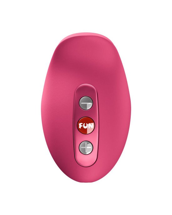 Вакуумний стимулятор Fun Factory Belle Raspberry, 11 режимів роботи, перезаряджуваний