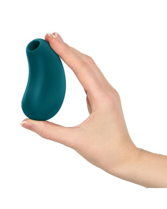 Вакуумний стимулятор Fun Factory Cherie Bottle Green, 12 режимів вібрації, 11 рівнів вакууму