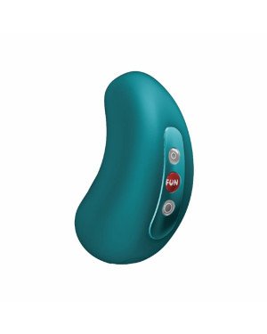 Вакуумний стимулятор Fun Factory Cherie Bottle Green, 12 режимів вібрації, 11 рівнів вакууму