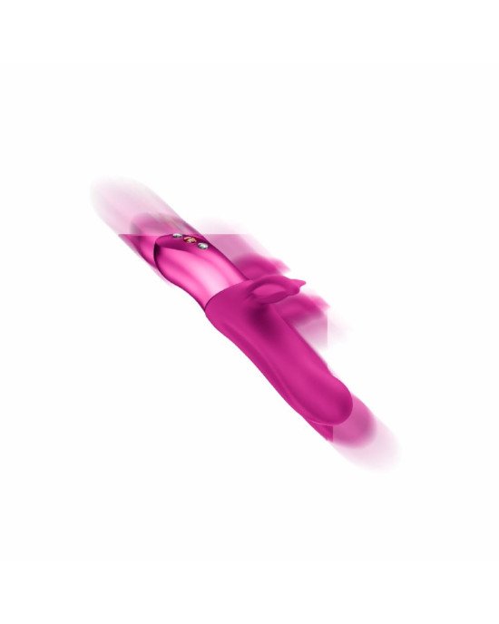 Пульсатор з вібрацією кліторального відростка Fun Factory BI STRONIC FUSION Magenta, 2 мотори Пульсатор з вібрацією кліторального відростка Fun Factory BI STRONIC FUSION Magenta, 2 мотори