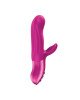 Пульсатор з вібрацією кліторального відростка Fun Factory BI STRONIC FUSION Magenta, 2 мотори