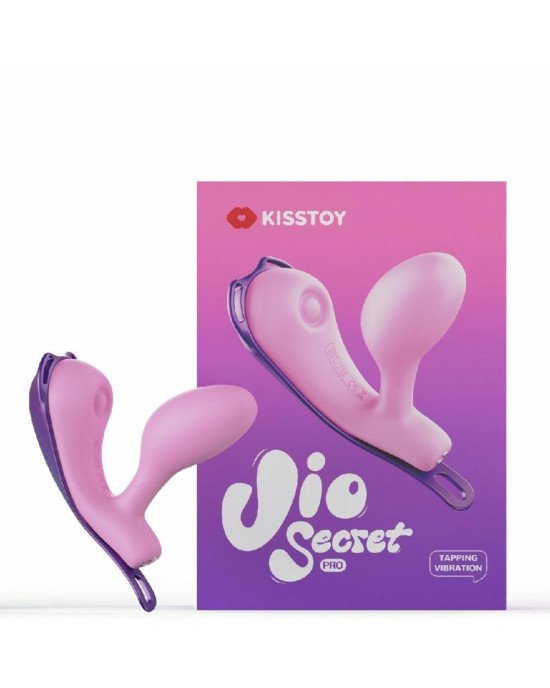 Віброяйце під одяг KISSTOY Viosecret Pro, з пульсацією для клітора, трусики-стрепи в комплекті Віброяйце під одяг KISSTOY Viosecret Pro, з пульсацією для клітора, трусики-стрепи в комплекті
