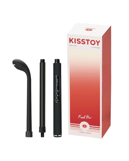 Електростимулятор KISSTOY Find Нer Black Електростимулятор KISSTOY Find Нer Black