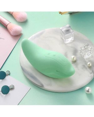 Вібратор та кліторальний стимулятор KISSTOY Heidi Green Вібратор та кліторальний стимулятор KISSTOY Heidi Green