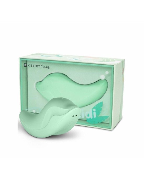 Вібратор та кліторальний стимулятор KISSTOY Heidi Green Вібратор та кліторальний стимулятор KISSTOY Heidi Green