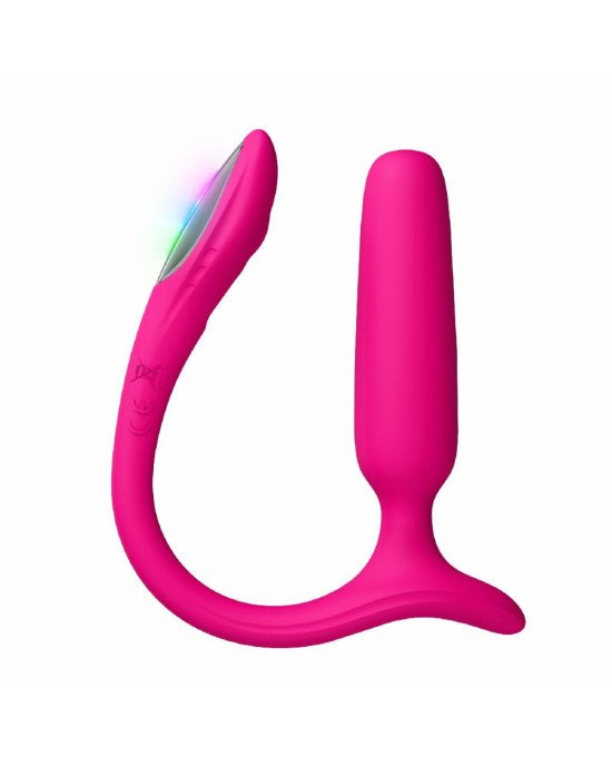 Анальна смарт-вібропробка Lovense Lush Anal, дуже потужна, LED-підсвічування Анальна смарт-вібропробка Lovense Lush Anal, дуже потужна, LED-підсвічування