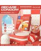 Презервативи Recare Cola Dotted&Ribbed Condoms 3 шт, з пухирцями та ребрами, аромат: Кола Презервативи Recare Cola Dotted&Ribbed Condoms 3 шт, з пухирцями та ребрами, аромат: Кола