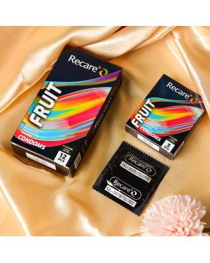 Презервативи Holographic Recare Fruit Flavour Condoms 3 шт, аромати: м'ята, банан, полуниця Презервативи Holographic Recare Fruit Flavour Condoms 3 шт, аромати: м'ята, банан, полуниця