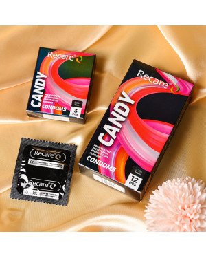 Презервативи Holographic Recare Delay Candy Condoms 12 шт, пролонгувальний ефект, цукерковий аромат Презервативи Holographic Recare Delay Candy Condoms 12 шт, пролонгувальний ефект, цукерковий аромат