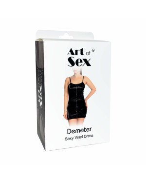 Лакована сукня Art of Sex - Demeter, колір червоний, розмір S Лакована сукня Art of Sex - Demeter, колір червоний, розмір S