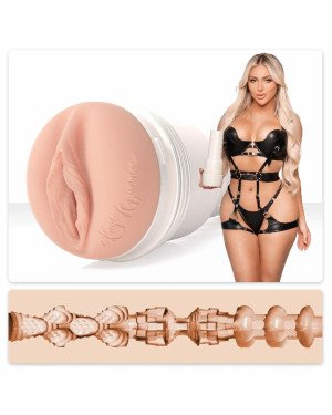 Мастурбатор Fleshlight Girls: Kayley Gunner Fully Loaded, зі зліпка вульви моделі, дуже ніжний